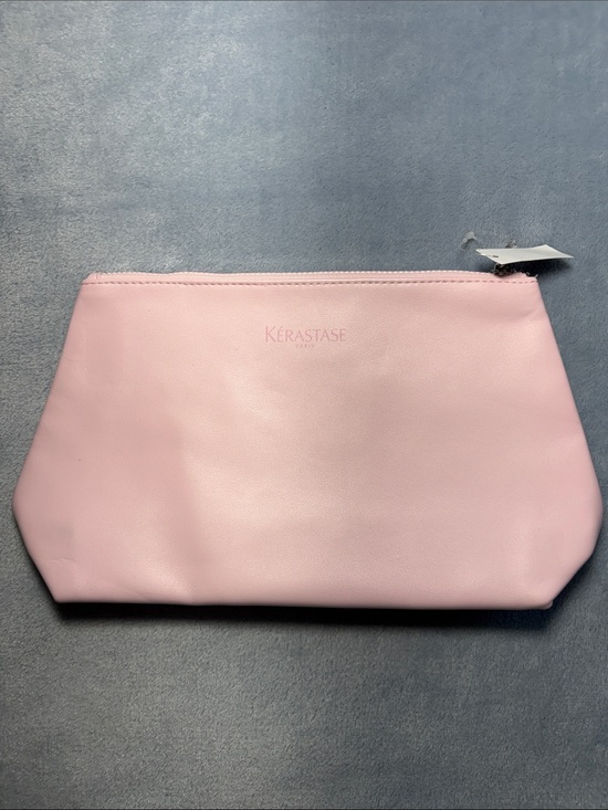 Kerastase Handbags - Kerastase Blush Pink Cosmetic Pouch